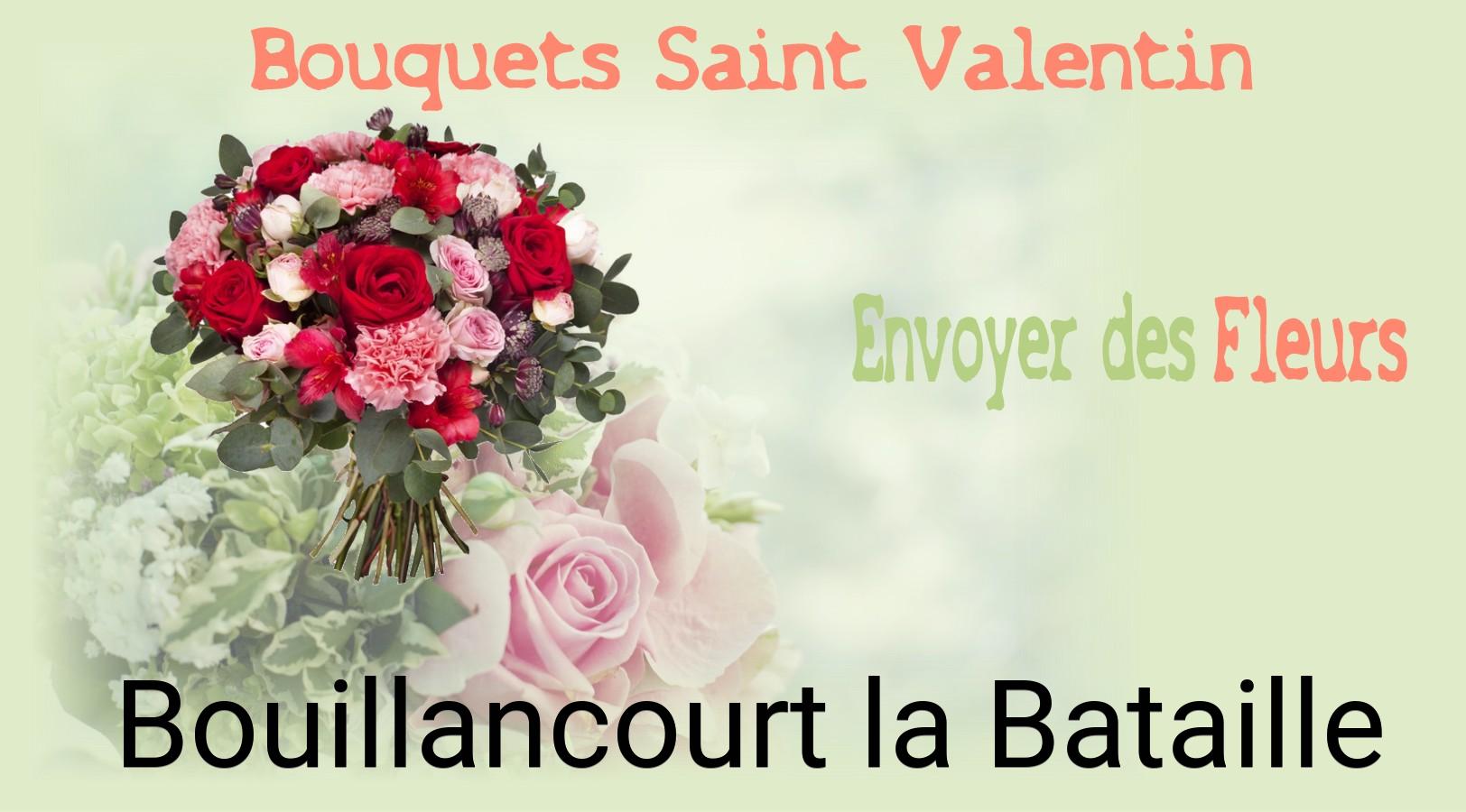 Roses de Saint-Valentin livrées à Bouillancourt-la-Bataille